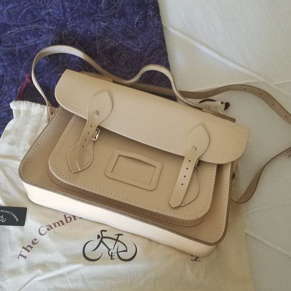 EUC Cambridge Satchel Company Batchel, 12" natural - Picture 2 of 14